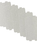 Set Of 5 Microwave Waveguide Cover Plates With Mica Sheets For Home Use, heat resistant and durable replacement parts in a fan display