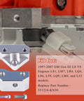 Knock Sensor Relocation Bracket Kit Fits 1997-2007 GM Gen III LS V8 Engines LS1 LS6 LSx LM7 LR4 LQ4 LQ9 LM4 L33 shown with screws