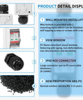 DC1000V 2 Pole 32A Solar Disconnect Switch With IP65 Waterproof DIN Rail Mount Distribution Box components