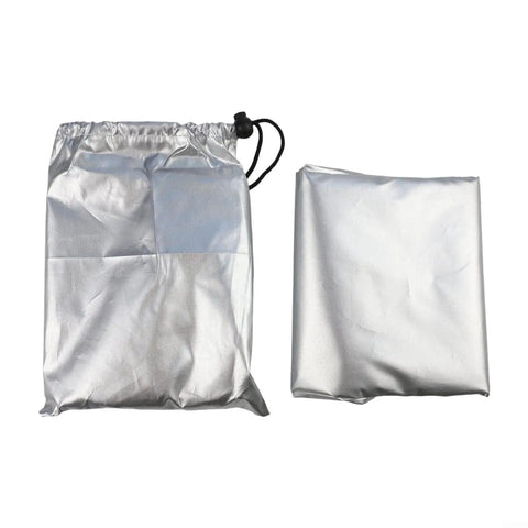 Silver 420D Oxford Telescope Cover For Outdoor Use With Reflective Heat Defense and storage bag, 100 by 75 cm waterproof shield