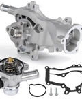 Badass Water Pump Thermostat Housing Kit Coolant Assembly with gaskets bolts for Buick Encore Chevy Cruze Sonic Trax