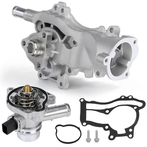 Badass Water Pump Thermostat Housing Kit Coolant Assembly with gaskets bolts for Buick Encore Chevy Cruze Sonic Trax