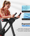 Heavy Duty Adjustable Ab Machine And Upgraded Split Track Core Trainer For Savage Home Workouts with ergonomic handlebars for comfort.