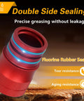 Upgraded 40mm and 44mm Wheel Bearing Greaser Tool With Storage Tube For UTV Front And Rear Bearings Aluminum 6061 Construction