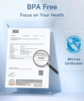 BPA free certification document for Ultra Compact Portable Bidet With High Pressure Water Spray Rechargeable Electric Travel Bidet