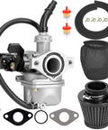 Carburetor Kit Fits 50cc 70cc 90cc 110cc 125cc Chinese ATVs Dirt Bikes Go Karts Mini Motorcycles With Wide Compatibility For TaoTao Coolster Kazuma Baja Apollo Dirt Runner And More.