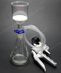 500ml 24/40 Suction Filtration Device With 200ml Buchner Funnel And Lab Vacuum Pump Pro Grade Borosilicate Glass Setup