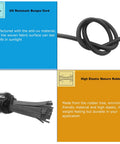 Bungee Shock Cord One Quarter Inch Diameter 50 Ft Length Real Rubber UV Resistant Elastic Rope details