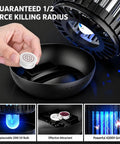 Powerful Indoor Outdoor Bug Zapper With 20W UV Light Mosquito Traps And 4200V Grid for Patio Garage Backyard Porch