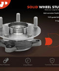 Front Wheel Bearing And Hub Assembly Set For Mazda 3 2019 2020 2021 2022 5 Lug Compatible 2 Pack With High Load Capacity