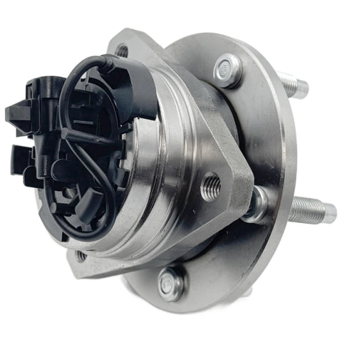 Close-up of 2 Pcs Front Wheel Bearing And Hub Assembly Replacement Fit For 2008 2010 Chevrolet Cobalt HHR 2004 2012 Malibu