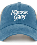 Dope Lightweight Cotton Baseball Cap Bundle For Men And Boys, Lake Blue Plus Extra Colors, front view, trucker style cap