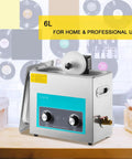 Dope Ultrasonic Vinyl Record Cleaner 6L 40kHz with Knob Control, 180W Ultrasonic Power, Stainless Steel SUS304, in home setting