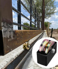 4 Inch Sliding Gate Roller Wheel With V Groove And Welded Bracket Heavy Duty Solid Double Bearing Gate Wheel 3000 Lbs Capacity