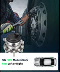 Rear Wheel Bearing and Hub Assembly For Hyundai Palisade 2020-2023, Kia Sorento 2016-2020, Kia Telluride 2020-2023, 5-Lug, With ABS