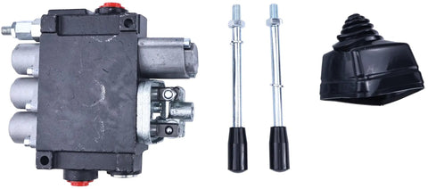 Three Spool Hydraulic Directional Control Valve With Joystick For Heavy Duty Industrial Equipment, 0 To 40 Liters Per Minute Flow