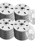 Flat stainless steel washers, 1-1/8 in OD, 304 stainless, 300 pcs, Amazon BISS