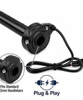 Throttle Handle With Rolling Bearing Quick Twist Grip And Cable Kit For Yozma IN10 E Bike Electric Dirt Bike Durable Aluminum Nylon Build