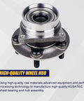 Front Wheel Bearing And Hub Assembly 513265 For Toyota Prius 2004 Through 2009 Direct Fit Plug And Play Front