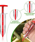 Compact Mini Handheld Seed Spreader Kit With Four Seeders Two Shovels And Five Seed Boxes Grab And Go Garden Seeder Tool Set close-up