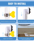 Installation steps of 10 Foot Universal Air Conditioner Drain Hose With Elbow Fitting For Window AC And Mini Split Units