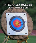 Archery target with 24 Pack Pro Grade Nylon Target Nails For Archery Targets Face Pins fixing paper to straw foam
