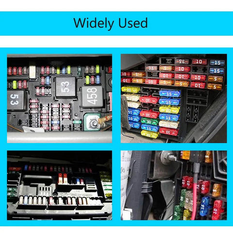 Add A Circuit Fuse Tap Piggy Back Blade Holder Plug Socket 12V 24V Car Pack Of 5 installed in various fuse boxes