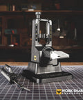 Precision Adjustable Knife Sharpener Kit With Fixed Angle Jig And Clamp Guided 15 To 30 Degree Sharpening Kit on table