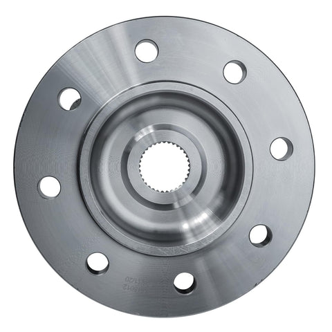 Front Wheel Hub Bearing Assembly Pair For 1994 To 1999 Dodge Ram 2500 4X4 Dana 60 Axle 8 Lug 4 Bolt Square Flange Non ABS Replacement Hubs