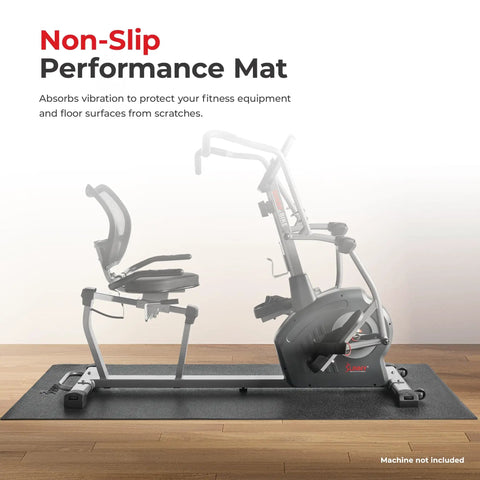 Heavy Duty Home Gym Floor Mat Non Slip EVA Foam Pad For Treadmills, Bikes, Ellipticals And Exercise Equipment, Absorbs Vibration, Prevents Scratches, Protects Floors, Available In Several Size Options