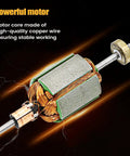 Powerful motor component of Heavy Duty Portable Oil Transfer Pump With Multi Purpose Fluid Dispensing for efficient fluid transfer.