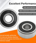 Two Pack Three Quarter Inch Bore Wheel Bearing Seal Kit For Harley Touring Models Replacement Part Numbers 25 1368 And 1013 2RS Durable