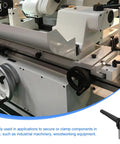 2 Pieces Clamping Lever Handles M5 By 30mm 304 Stainless Steel Threaded Male Stud on industrial machinery