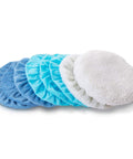 20 Pack 5 To 6 Inch Microfiber Polisher Pad Bonnets For Orbital Buffers Easy Slip On Polishing Buffing Covers Durable Car Detailing Accessories