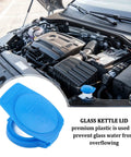 Easy Snap Fit Washer Fluid Cap OEM 3Q0955455 Direct Replacement installed in Volkswagen engine