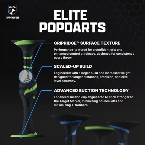 Elite Full Pack Darts Set With Larger And Heavier Build For Maximum Precision and Control Dominate Every Match With APL