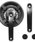 Beefy 3x Crankset FC-TY301 24-34-42T with 170mm Aluminum Alloy Crank Arm, mountain bike compatible 3x6/7/8 drivetrain