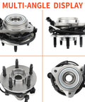 4WD Front Wheel Hub Bearing Assembly With ABS For Ford Ranger 2000 2001 2002 And Mazda B3000 B4000 5 Lug 4X4 Direct Fit OEM Replacement