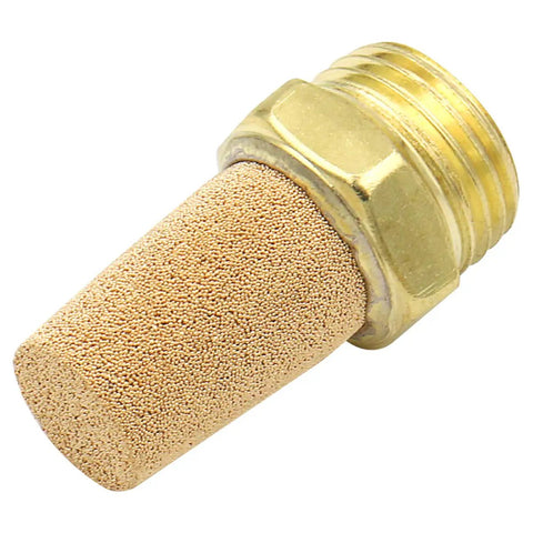 Top Notch Brass Pneumatic Muffler Exhaust Silencer Kit Half Inch Thread Noise Reducer For Compressed Air Cylinders And Valves Pack Of 5 No Sweat Install Slick Fit Design