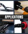 Applications of 10 Ft Dust Collection Hose Kit with 5 Fittings and Screw On Connectors for Woodworking Tools and Shop Vacuums