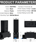 Product parameters of Liquid Crystal Display Time Relay with Dual Time Delay Function, Double Pole Double Throw, 12V DC