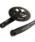 Triple Speed Aluminum Alloy Square Crankset 170mm 104 64 BCD 48 38 28T Chainring Set With Crankarms for Mountain Bikes