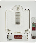 Back view of TH4110U2005/U T4 Pro Thermostat Programmable Or Non Programmable 1H/1C 7 Day Or 5-2 Schedule White Easy Install