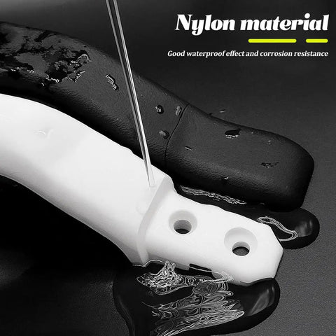 Rock Solid Heavy Duty 2 Pack Rv Grab Handle And 11 Inch Vehicle Handrail Easy Peasy Install White Assist Bar For Camper Trailer Door Universal Support Rails