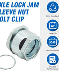 Axle Lock Nut Kit For Honda ATV Models Including TRX300EX TRX400EX TRX400X TRX450R TRX450ER TRX250X TRX300X ATC250R