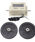 Zopsc Metric Measuring Wheel in Meters, Digital 0.01-999999m with counter display and rubber wheels.