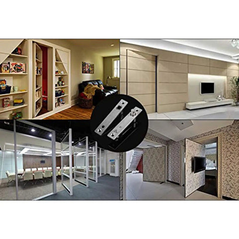 Heavy Duty Pivot Door Hinges For Wooden And Aluminum Doors With 360 Degree Shaft And Silent Hydraulic Soft Close Buffer