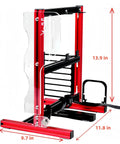 Open Air Aluminum PC Frame Test Bench For ITX ATX MATX Builds Universal DIY Computer Motherboard Rack Water Cooling Ready Rig Stand For Custom Builds And Upgrades