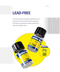 Lead Free Tin Solder Balls Set For PCB Reballing And Soldering, bottles showing 0.3 mm size, feature lead-free label.