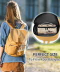 Insulated Lunch Bag Leakproof Cooler Tote for Work in backpack, perfect size 10x6x3 inches, organized interior, outdoor setting